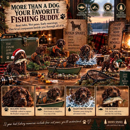 🎣🐾24 Days of Brown Spaniel Life – A Fishing Companion Christmas Collection