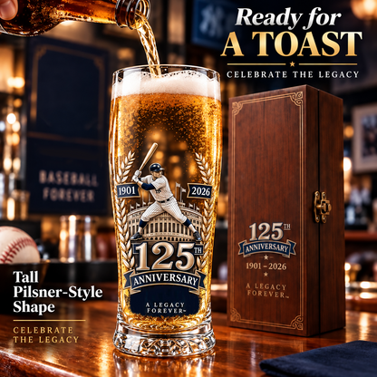 🍺 Let’s Go Tribe! 125th Anniversary Commemorative Pint Glass