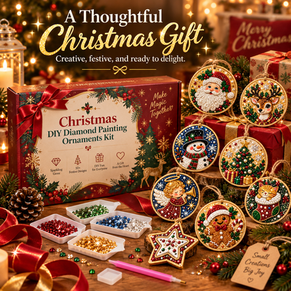 🔥Christmas Sale 50% OFF🎄 DIY Diamond Painting Ornaments Kit