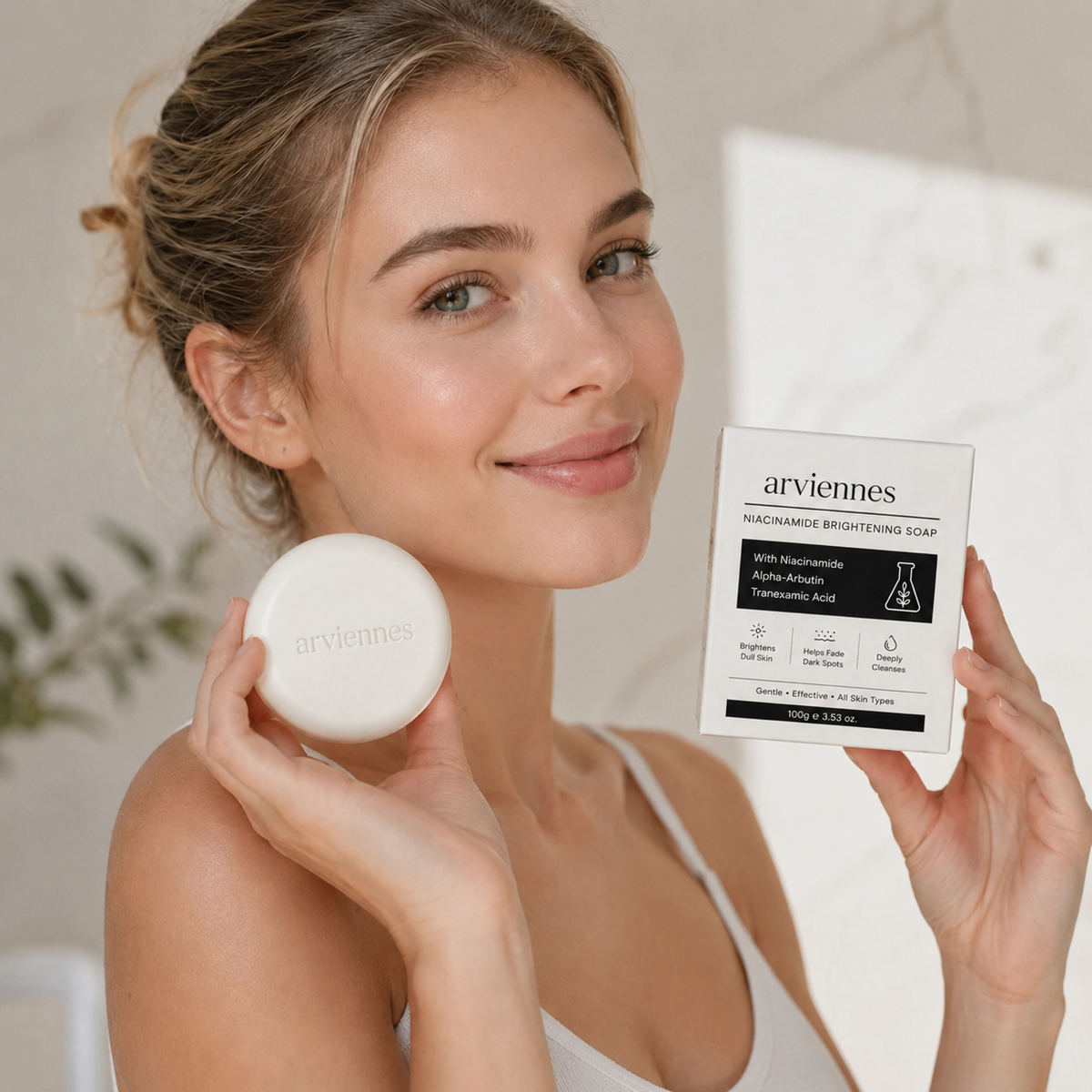 ⚡ Niacinamide Skin Soap – Brightens, Fades Spots & Freckles