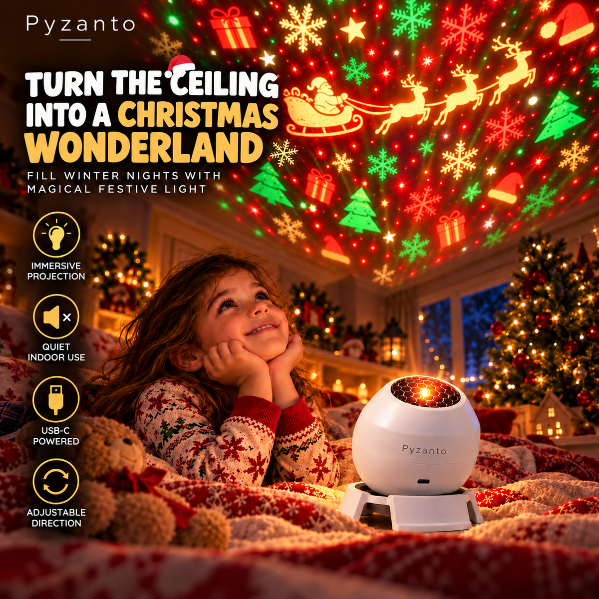 🎄 Magical Christmas Lights ✨ Light Up the Holiday Magic