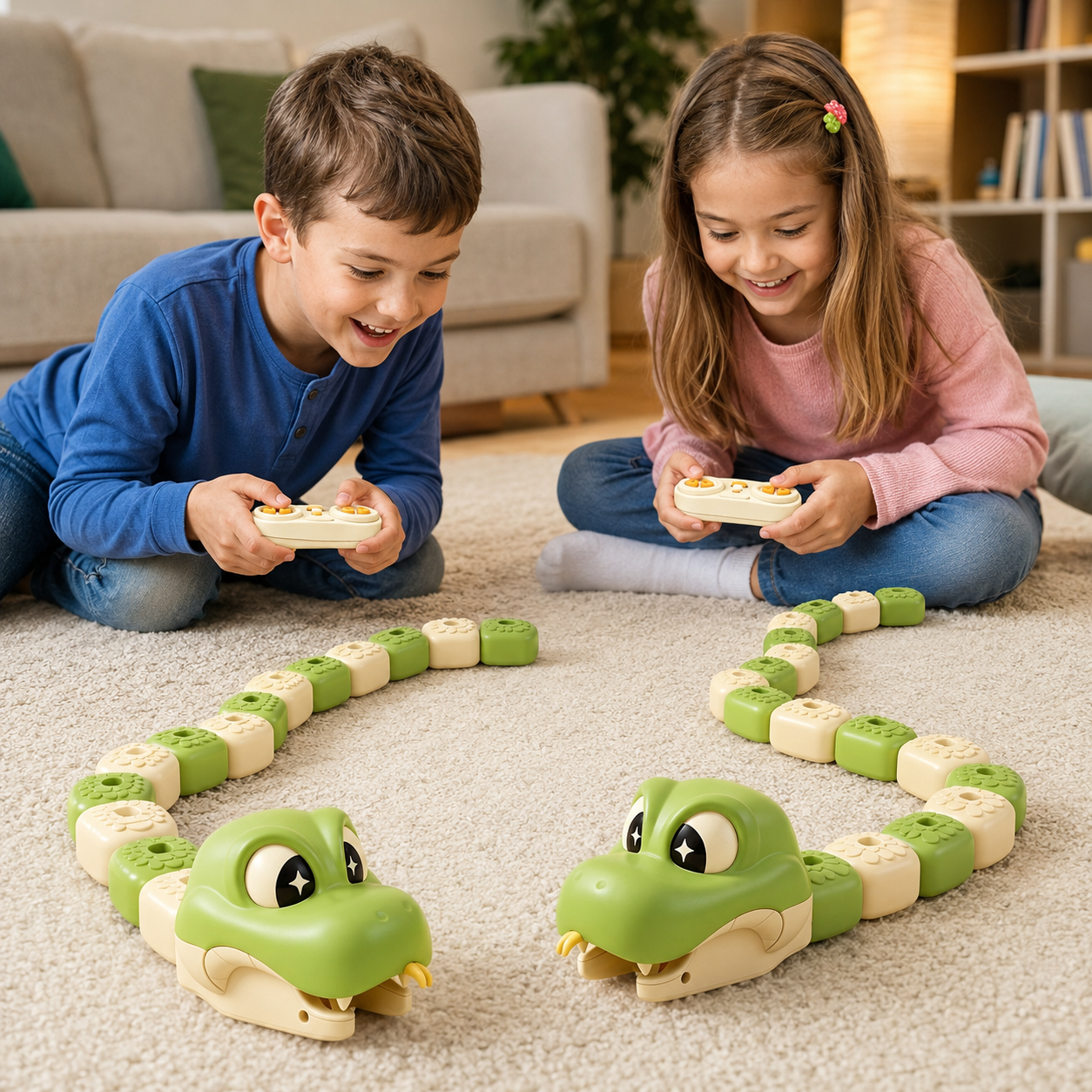 💥 HOT SALE 49% OFF🎮 Remote Control Snake Racing Toy🐍