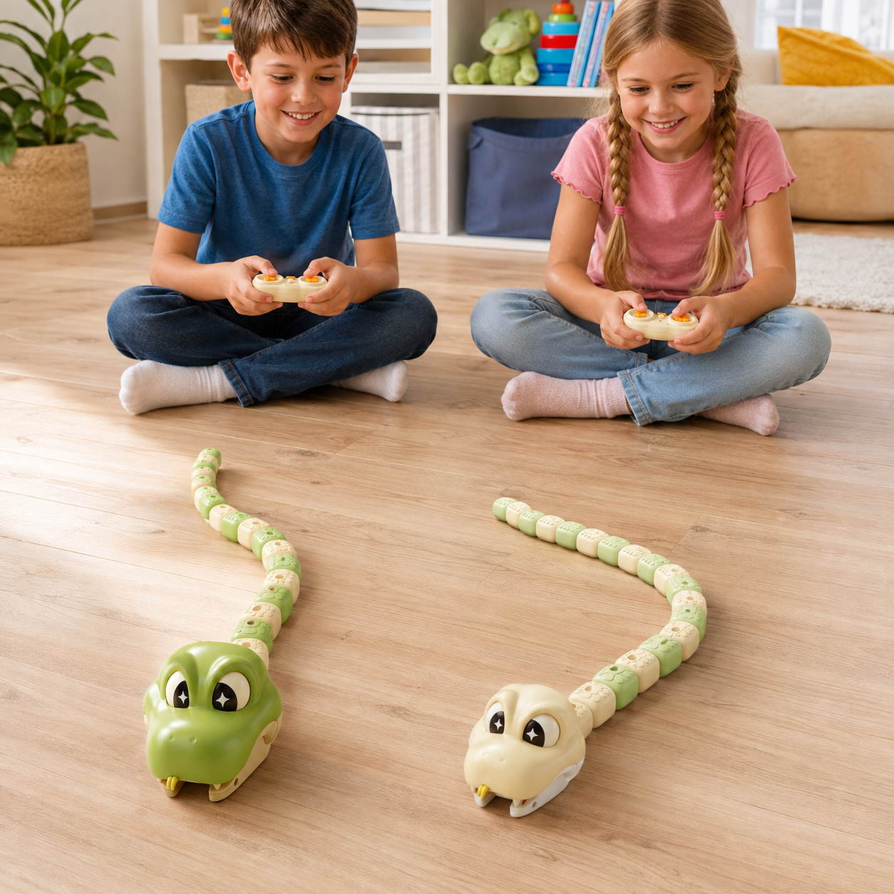 💥 HOT SALE 49% OFF🎮 Remote Control Snake Racing Toy🐍
