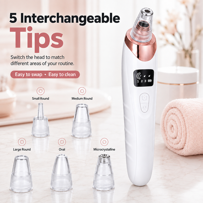 ✨ Electric Pore Vacuum Cleaner – 5 Tips & 3 Suction Levels