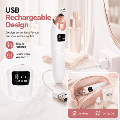 ✨ Electric Pore Vacuum Cleaner – 5 Tips & 3 Suction Levels