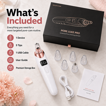 ✨ Electric Pore Vacuum Cleaner – 5 Tips & 3 Suction Levels