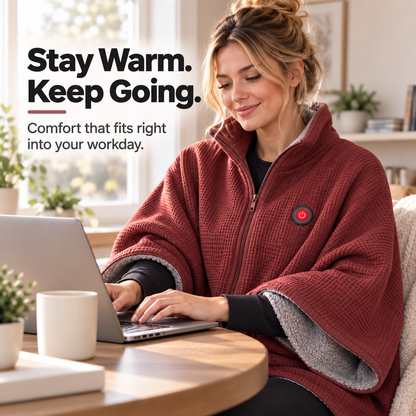❄️Wearable Heated Blanket – Cozy Hands-Free Warmth