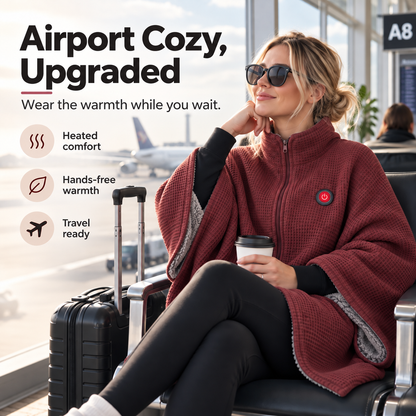 ❄️Wearable Heated Blanket – Cozy Hands-Free Warmth