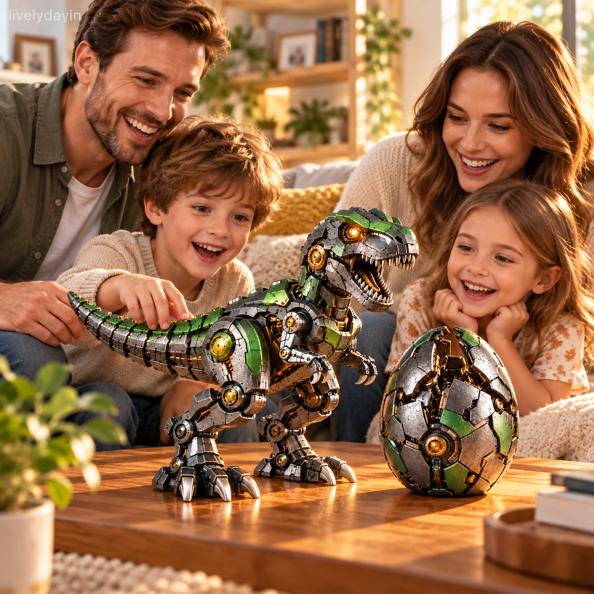 🦖🔥 Mechanical T-Rex Egg – From Mysterious Egg to Mighty Robotic Dinosaur! 🥚⚙️✨