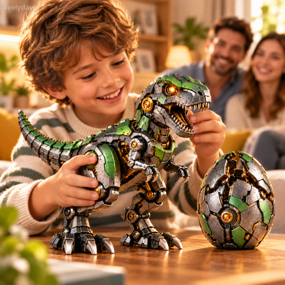 🦖🔥 Mechanical T-Rex Egg – From Mysterious Egg to Mighty Robotic Dinosaur! 🥚⚙️✨