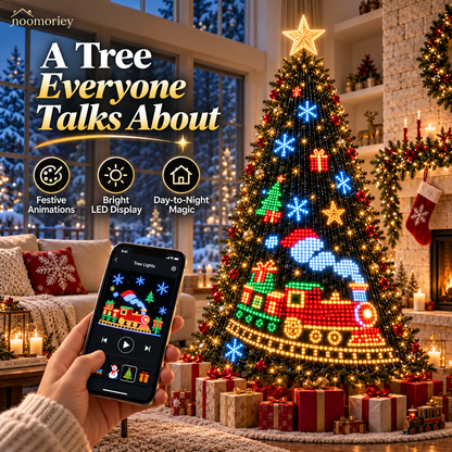 🎅Christmas Early Bird Offer 🎄✨ Smart App-Controlled Christmas Tree Lights
