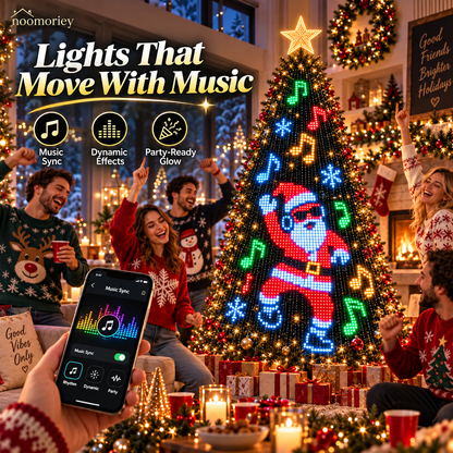 🎅Christmas Early Bird Offer 🎄✨ Smart App-Controlled Christmas Tree Lights