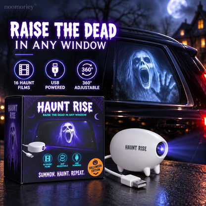 🎃🎃 Halloween Window Projector 👻 16 Spooky Films USB Powered Holiday Decor