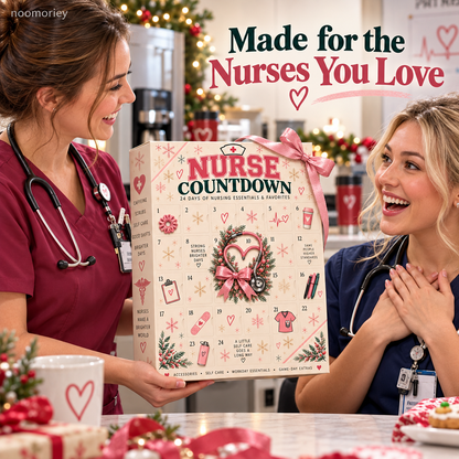 🎁 Nurse Advent - 24 Days of Surprises! One Door A Day, Different Design for Every Day