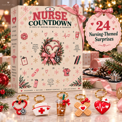 🎁 Nurse Advent - 24 Days of Surprises! One Door A Day, Different Design for Every Day