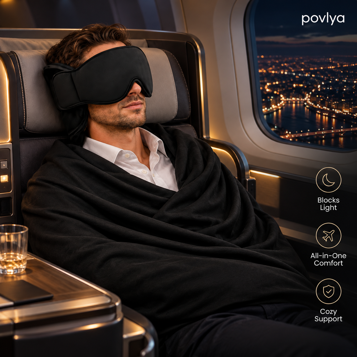 ✈️ Travel Sleep Wrap ✨ Sleep Comfortably Wherever You Go