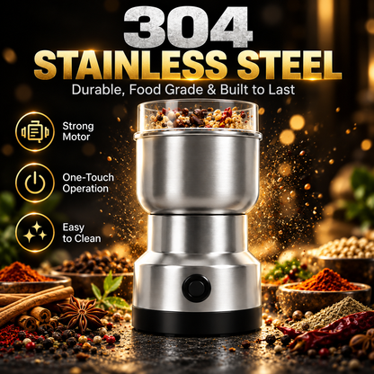 ⚡ High-Speed Electric Grain Grinder ✨ Grind Fresh, Fast & Easy!