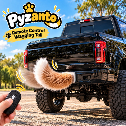 😂 Remote Control Wagging Car Tail ✨ Your Car Can Wag Its Tail Too!
