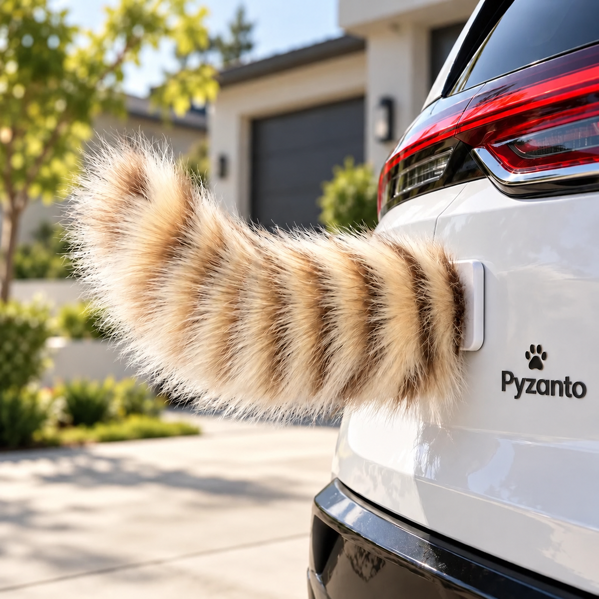 😂 Remote Control Wagging Car Tail ✨ Your Car Can Wag Its Tail Too!