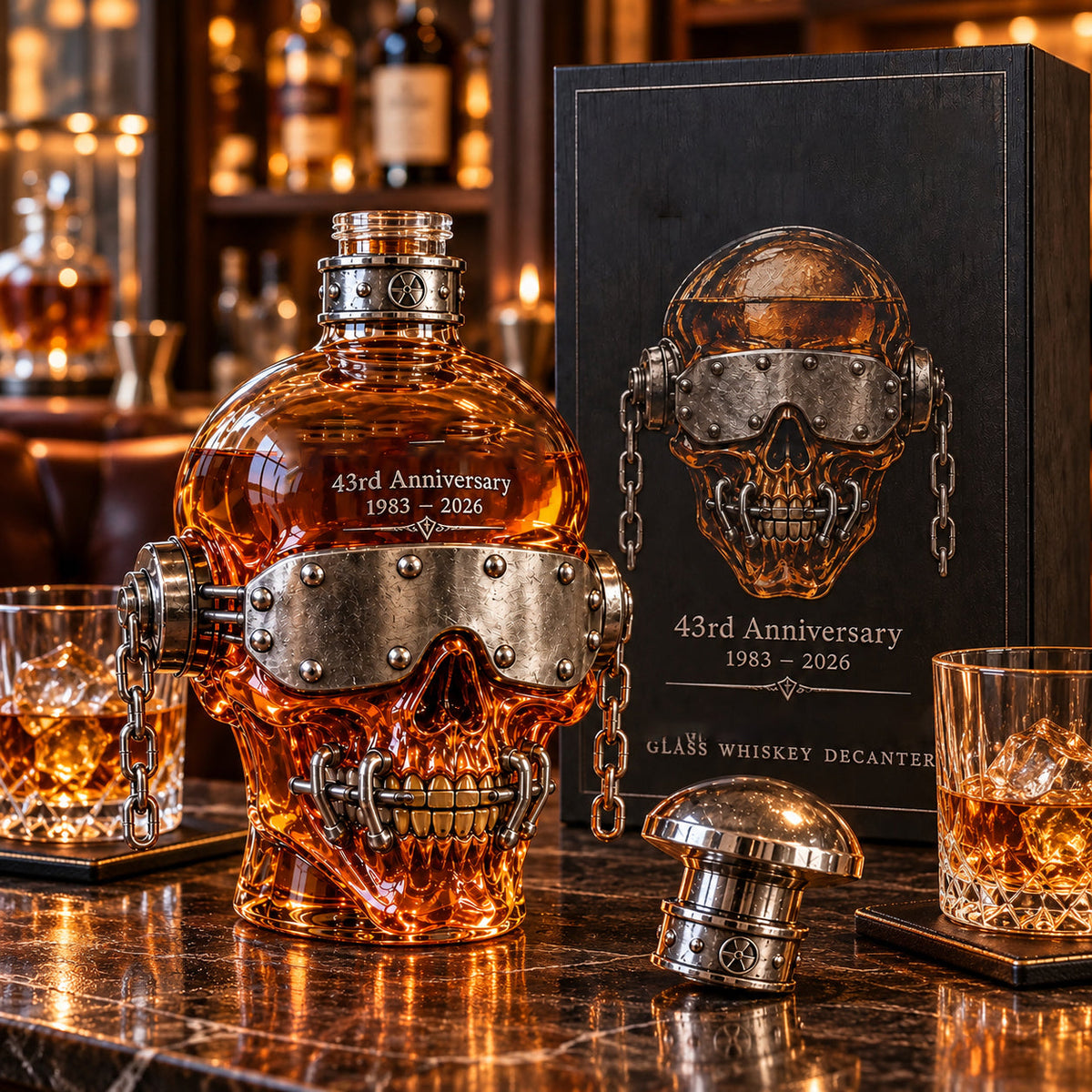 43rd Anniversary Whiskey Decanter