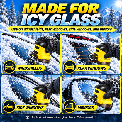 ❄️ Electric Ice Scraper – 1600 RPM Cordless Windshield De-Icer 🚗
