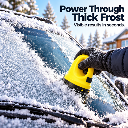 ❄️Handheld Electric Ice Scraper ⚡Quick & Easy Car Window Ice Removal