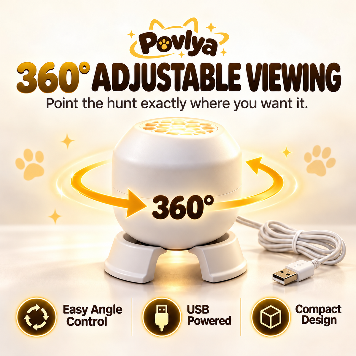 🐱 3D Cat Ceiling Projector ✨ Light Up Your Cat's World
