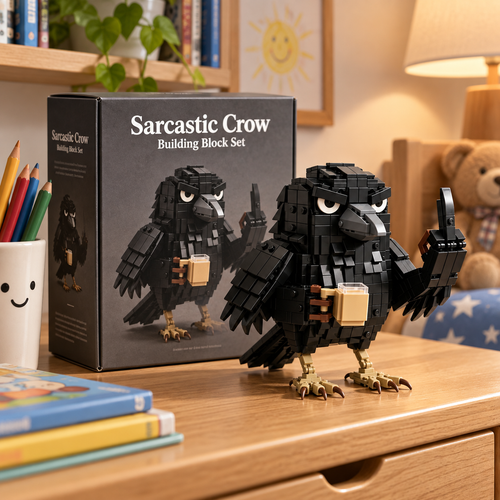🐦‍⬛ Gothic Raven Building Kit