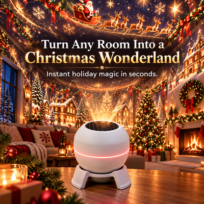 🎄 50% OFF Christmas Projection Night Light ✨ Create A Magical Holiday Wonderland At Home