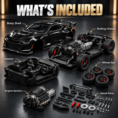 🏁 Built by You – Hands-On Performance Car Model Project