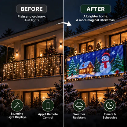MerryPixels™ - Smart Animated Christmas Lights