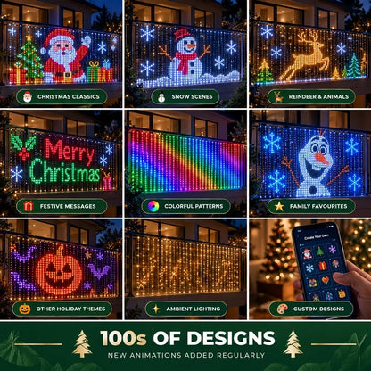 MerryPixels™ - Smart Animated Christmas Lights