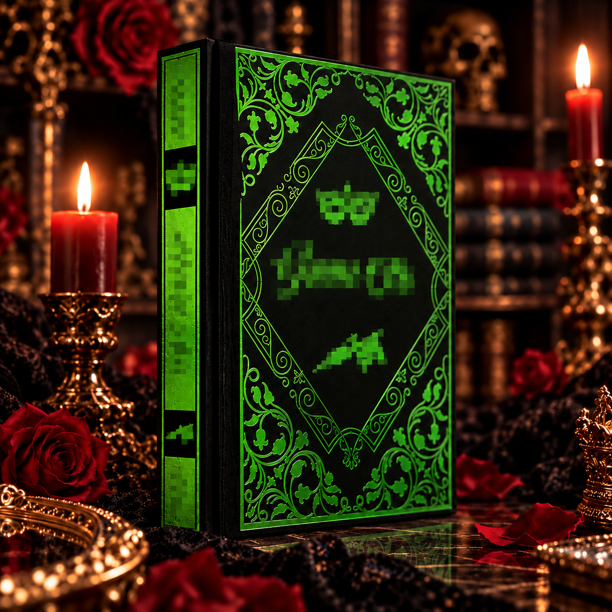🖤 Gothic Collector Hardcover Trio – Blue, Crimson & Emerald Editions
