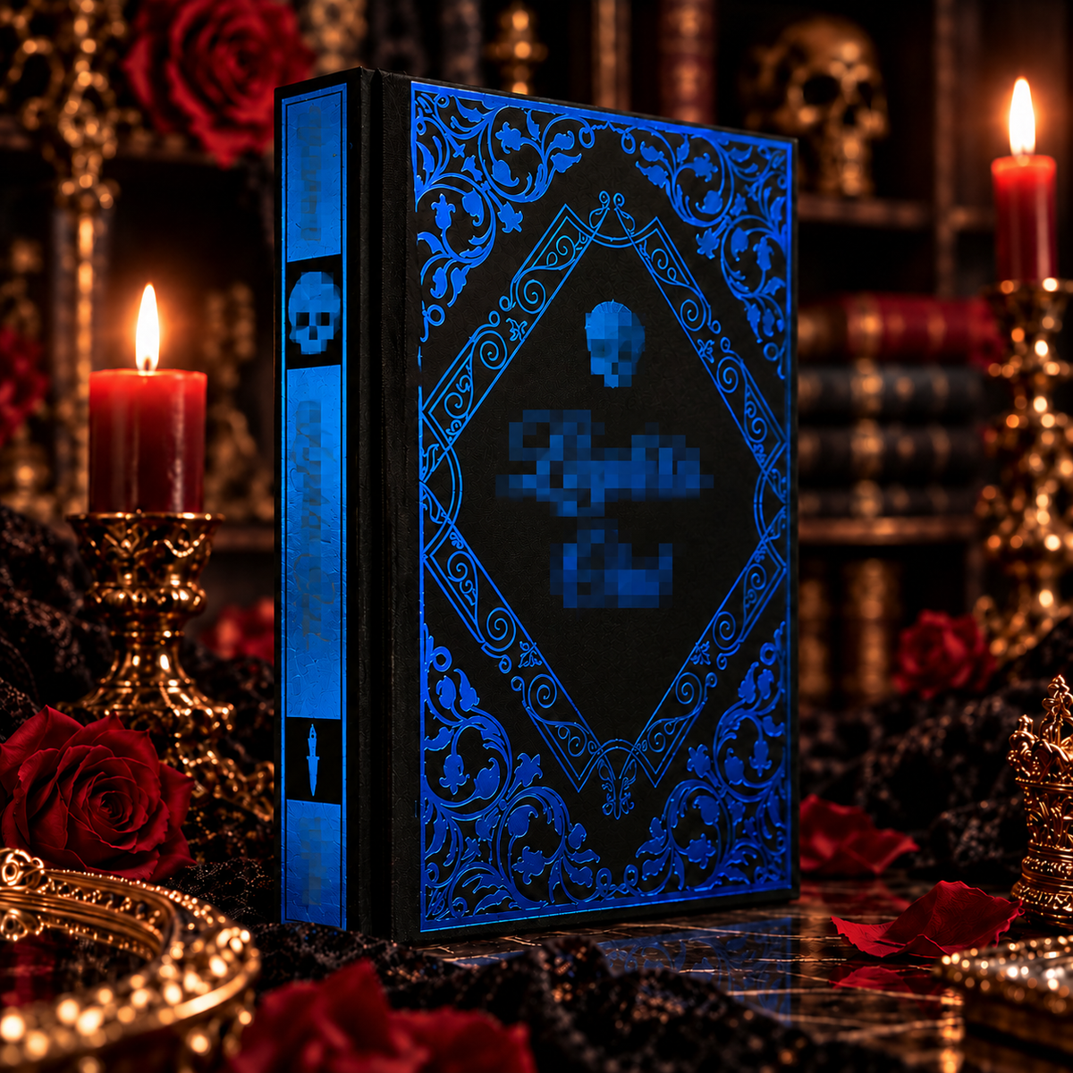 🖤 Gothic Collector Hardcover Trio – Blue, Crimson & Emerald Editions