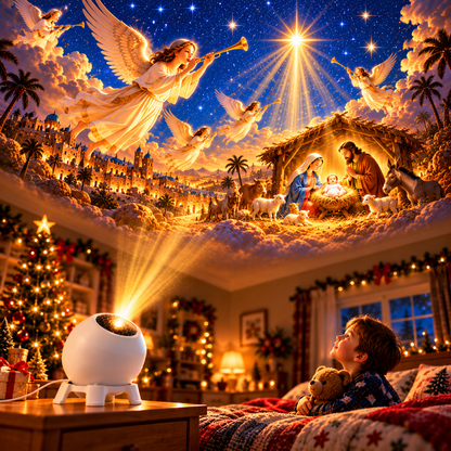🎄 Star of Bethlehem™ Christmas Nativity Projector – Bring the Holy Night to Life ✨