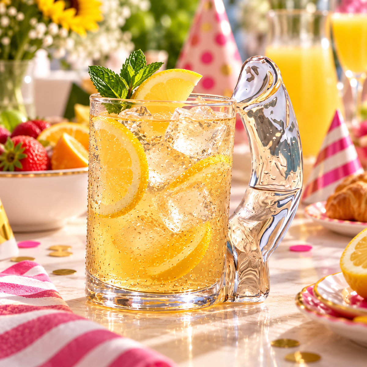 🎁 Funny Cocktail Glass – Unique Novelty Bar Gift for Drink Lovers