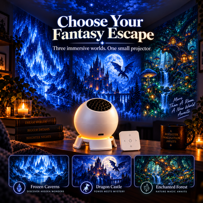 🎄 Magical Christmas Projection Night Light – Transform Any Room Into A Holiday Wonderland