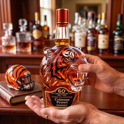 🐅 Bring the Roar Home 🔥 Orange & Black Collector’s Bottle