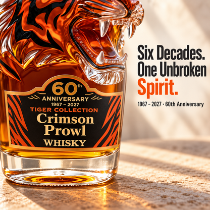 🐅 Bring the Roar Home 🔥 Orange & Black Collector’s Bottle