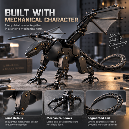 🥚🐉DragonMorph – Egg to Dragon Transforming Mechanical Toy
