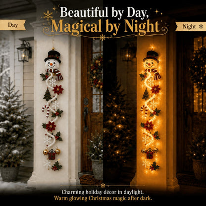 ⏳55% OFF TODAY🎅MerryCascade™ Glowing Christmas Door Hanger
