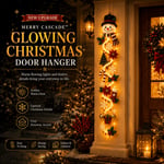 ⏳55% OFF TODAY🎅MerryCascade™ Glowing Christmas Door Hanger