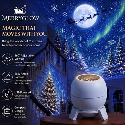 🎄✨ Christmas Sky Projector – Turn Your Room into a Magical Winter Wonderland