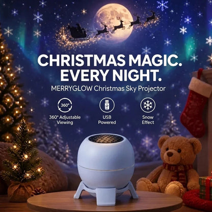 🎄✨ Christmas Sky Projector – Turn Your Room into a Magical Winter Wonderland