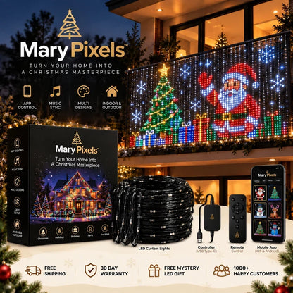 MerryPixels™ - Smart Animated Christmas Lights