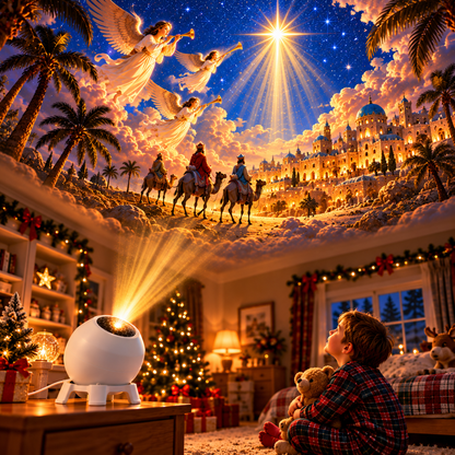 🎄 Star of Bethlehem™ Christmas Nativity Projector – Bring the Holy Night to Life ✨
