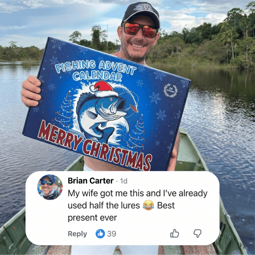 🎁Deluxe Fish Advent Calendar 24 Days🐟Upgrade Packaging