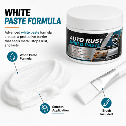 🚗🛡️Car Metal Rust Repair Paste‑ Auto Rust Shield Anti‑Corrosion Restoration Cream, Long‑Lasting Protective Barrier for Car Metal Surfaces