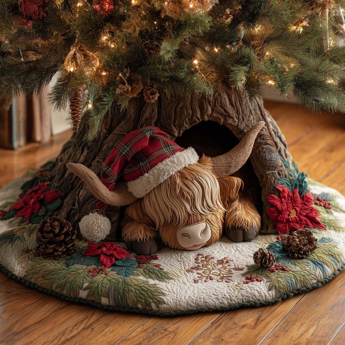 🎄✨ Christmas Special –🎅3D Optical Illusion Christmas Tree Skirt