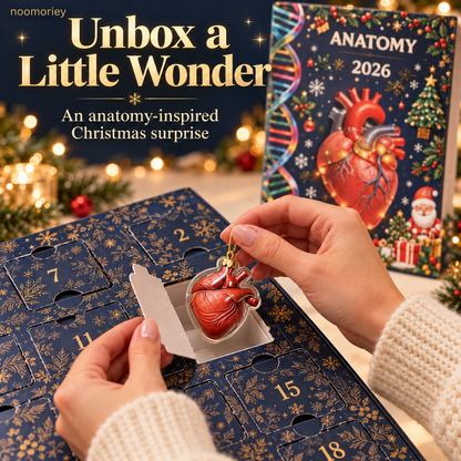 🫀 Anatomy Christmas Advent Calendar ✨ Hearts, Brains & Unexpected Surprises